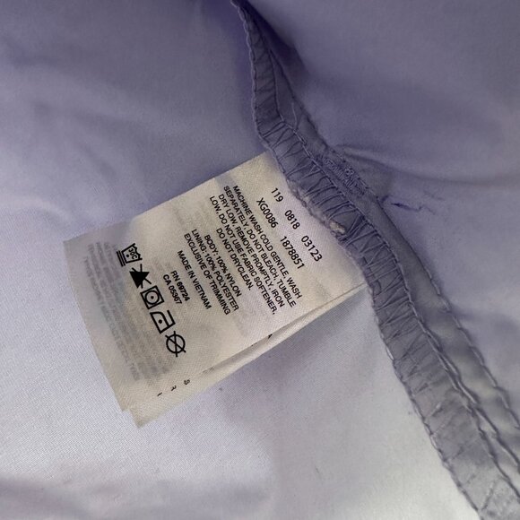 Columbia Kid's Girl's Purple windbreaker Rain Jacket Size M (10/12) - Picture 8 of 9